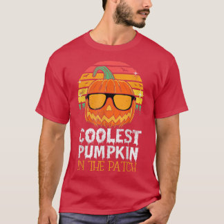 Coolest Pumpkin In The Patch Toddler Boys Hallowee T-Shirt