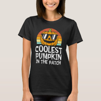 Coolest Pumpkin In The Patch Toddler Boys Hallowee T-Shirt