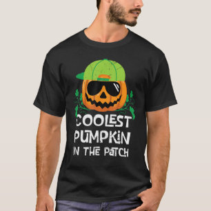 Coolest Pumpkin In The Patch Toddler Boys Hallowee T-Shirt