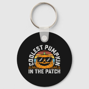 Coolest Pumpkin In The Patch Toddler Boys Key Ring