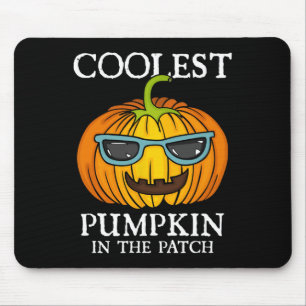 Coolest Pumpkin In The Patch Toddler Kids Boys Hal Mouse Mat