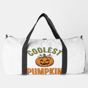 Coolest Pumpkin in the Patch Vintage Halloween Des Duffle Bag