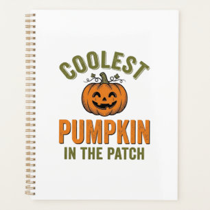 Coolest Pumpkin in the Patch Vintage Halloween Des Planner