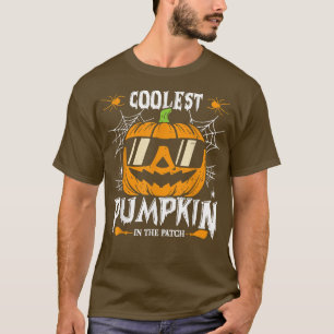 Coolest Pumpkin In The Patch Vintage Pumpkin Hallo T-Shirt