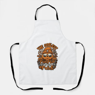 Coolest Pumpkin Patch Halloween Beanie Sunglasses Apron
