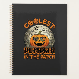 Coolest Pumpkin Patch Halloween Spooky Sunglasses_ Planner