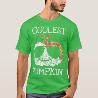 Coolest Pumpkin Polka Dot Halloween Boys Girls 192 T-Shirt