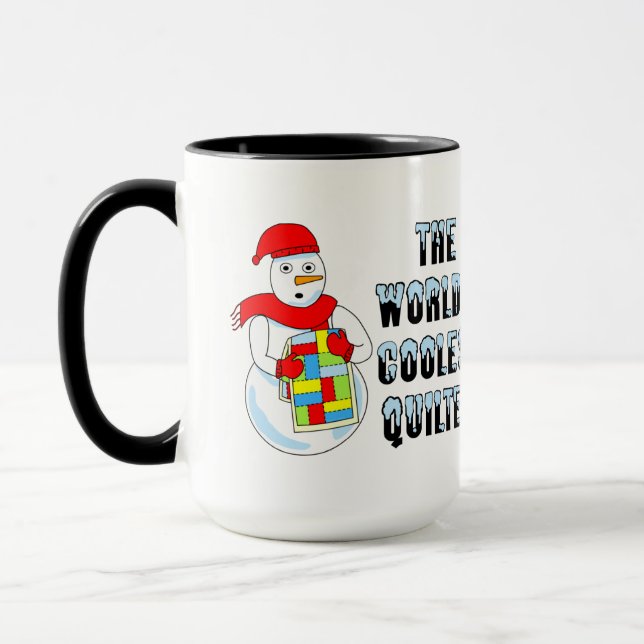 Coolest Quilter Mug (Left)
