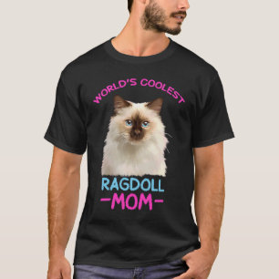 Coolest Ragdoll Mum Mama Cat T-Shirt