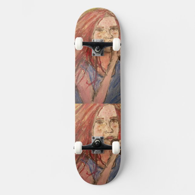Coolest Rocker Girl Skateboard (Front)