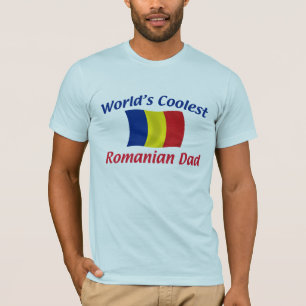 Coolest Romanian Dad T-Shirt
