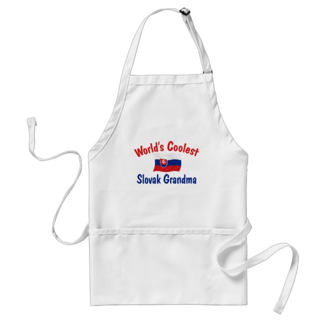 Coolest Slovak Grandma Standard Apron (Front)