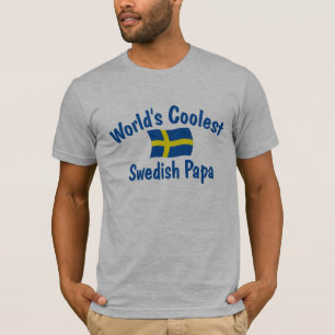 Coolest Swedish Papa T-Shirt