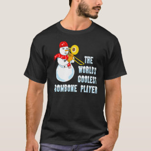 Coolest Trombone Player Musical Instrument T-Shirt