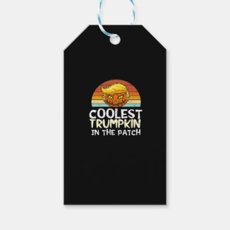 Coolest Trumpkin Patch Gift Tags