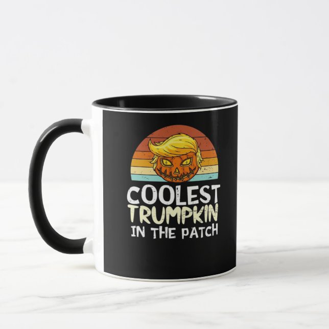 Coolest Trumpkin Patch Mug (Left)