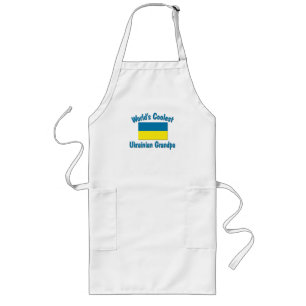 Coolest Ukrainian Grandpa Long Apron
