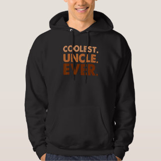 Coolest Uncle Ever Family Matching  Men Father's D Hoodie