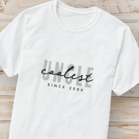 Coolest Uncle Modern Elegant Simple Father's Day