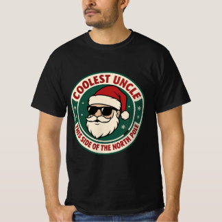Coolest Uncle This Side of the North Pole | Retro  T-Shirt