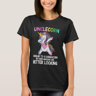 Coolest Unclecorn Lifestyles Funny Uncle Colourful T-Shirt