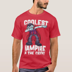 Coolest Vampire In The Crypt Vampir Halloween Vam T-Shirt