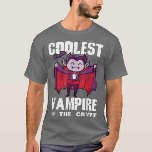 Coolest Vampire In The Crypt Vampir Halloween Vam T-Shirt
