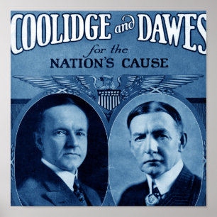 Coolidge and Dawes Poster