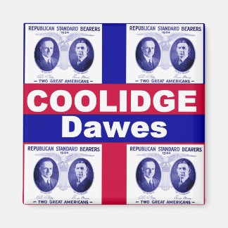 Coolidge-Dawes 1924 Magnet