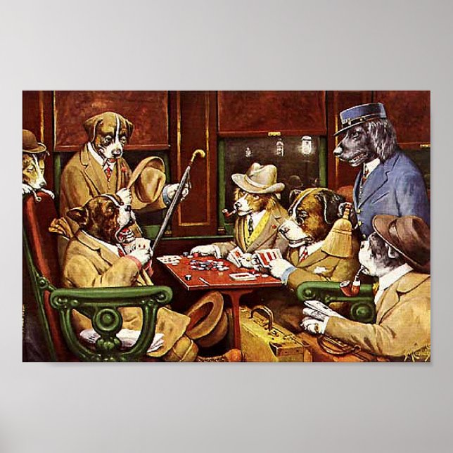 Coolidge, His Station and Four Aces, Poster (Front)