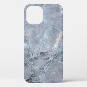 Cooling Ice Cube Texture Image iPhone 12 Case
