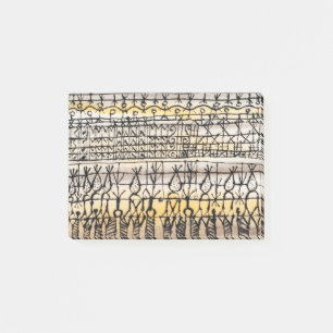 Cooling in a hot zone garden' (1924) by paul klee post-it notes