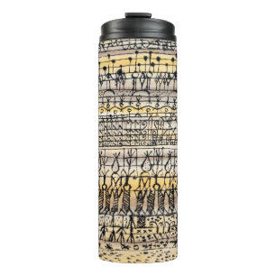 Cooling in a hot zone garden' (1924) by paul klee thermal tumbler