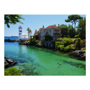 Cooling Off- Cascais Portugal Poster