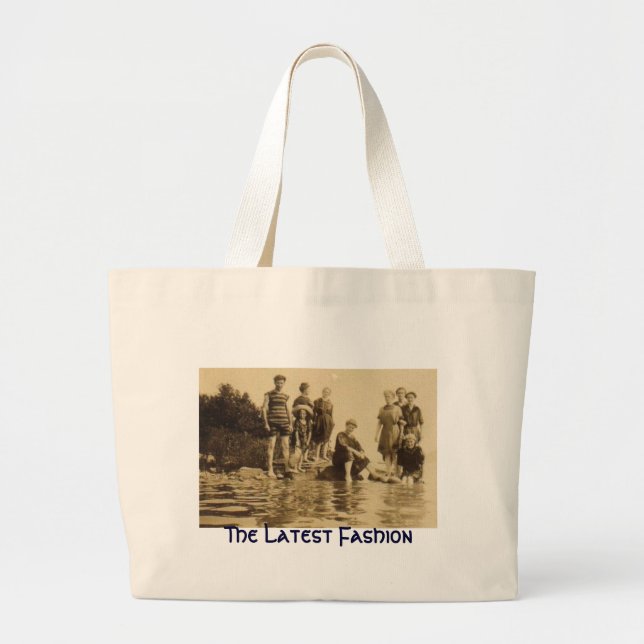 Cooling Off, "The Latest Fashion" Beach Bag (Front)