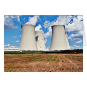 Cooling Towers Of A Nuclear Power Station