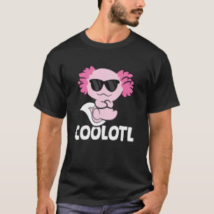 Coolotl Axolotl Mexican Salamander Amphibian Cool  T-Shirt