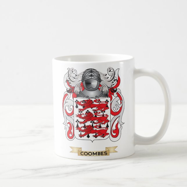 Coombes Coat of Arms Coffee Mug (Right)