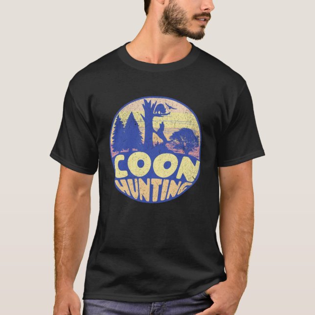 COON HUNTING   Coon Hunter T-Shirt (Front)