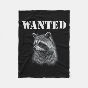 Coon Hunting Hunter Funny Quote  Fleece Blanket