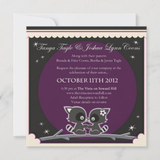 Coon Wedding Invitation