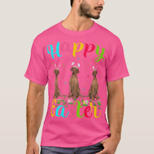 Coonhound Dog Lover Easter Egg Bunny Coonhound Hap T-Shirt