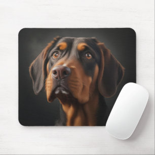 Coonhound Dog Mouse Mat