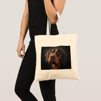 Coonhound Dog Tote Bag