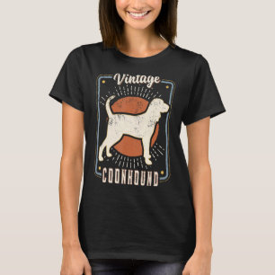 Coonhound Vintage Retro Classic Dog Love 1 T-Shirt