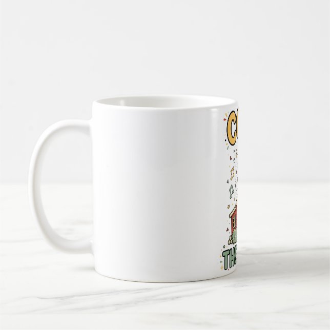 Coop There It Is Funny Chicken Mug (Left)