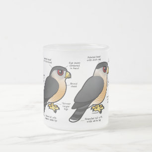 Coop v Sharpie Frosted Glass Coffee Mug