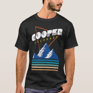Cooper Colorado  USA Ski Resort  BACK PRINT  2 T-Shirt