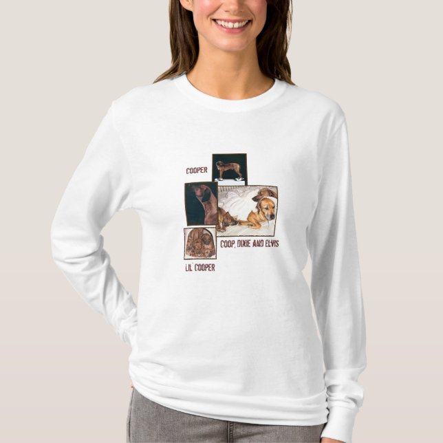 Cooper, Dixie and Elvis T-Shirt (Front)