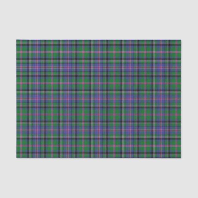 Cooper Family Tartan Pattern Tissue Paper (Front)